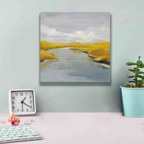 Image of 'Maine Fall River' by Silvia Vassileva, Canvas Wall Art,12 x 12