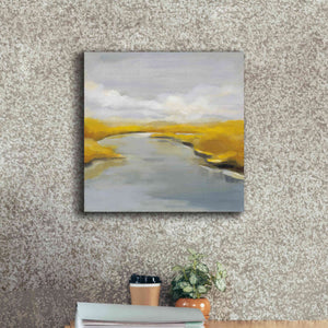 'Maine Fall River' by Silvia Vassileva, Canvas Wall Art,18 x 18