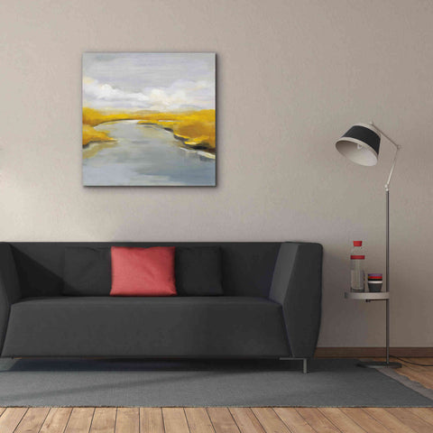 Image of 'Maine Fall River' by Silvia Vassileva, Canvas Wall Art,37 x 37