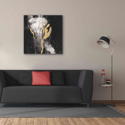 Image of 'Golden Rain II BW' by Silvia Vassileva, Canvas Wall Art,37 x 37