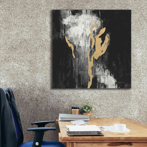 Image of 'Golden Rain II BW' by Silvia Vassileva, Canvas Wall Art,37 x 37
