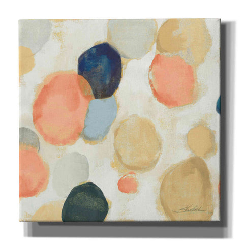 Image of 'Painted Pebbles II Boho' by Silvia Vassileva, Canvas Wall Art,12x12x1.1x0,18x18x1.1x0,26x26x1.74x0,37x37x1.74x0