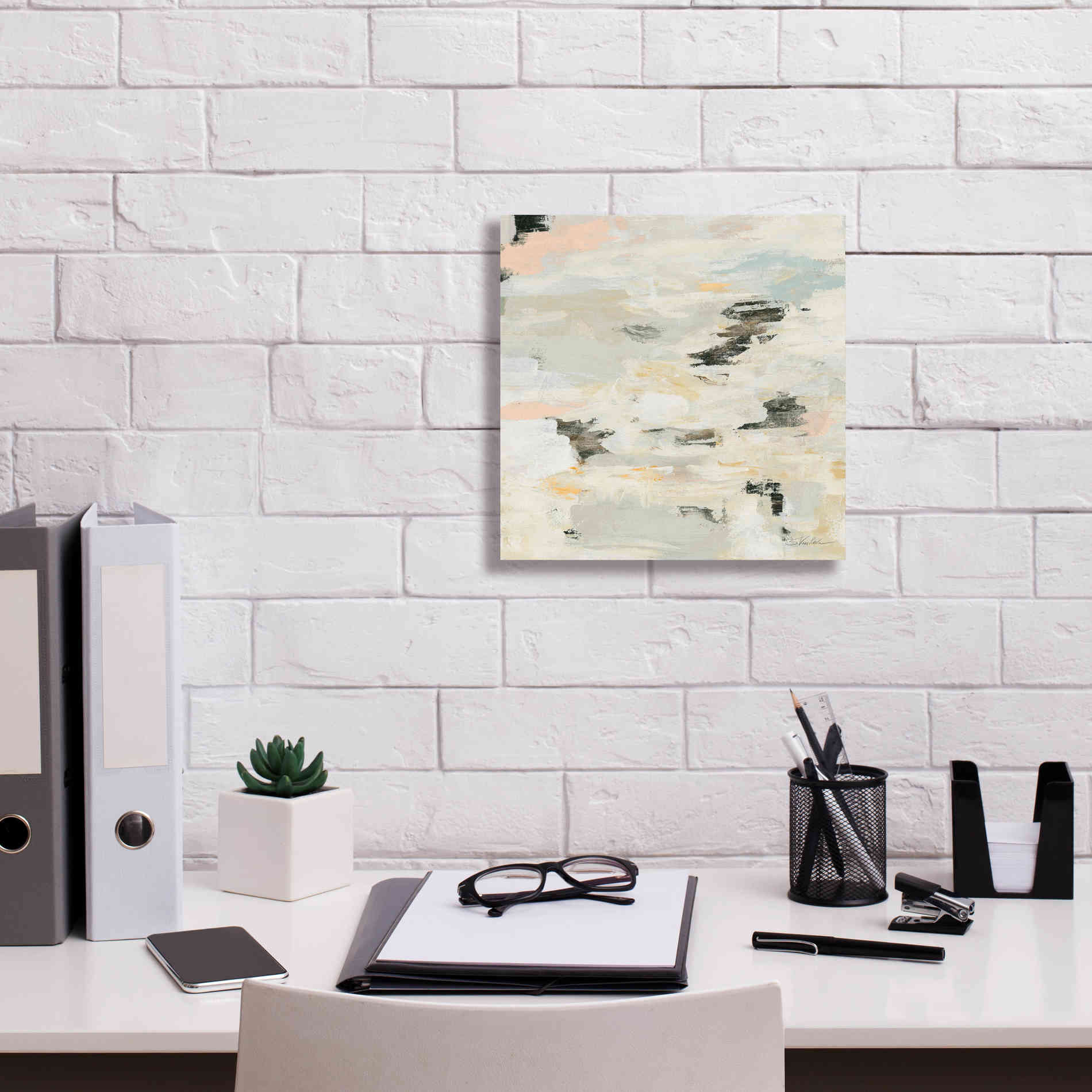 'Steps on Stones I Boho' by Silvia Vassileva, Canvas Wall Art,12 x 12