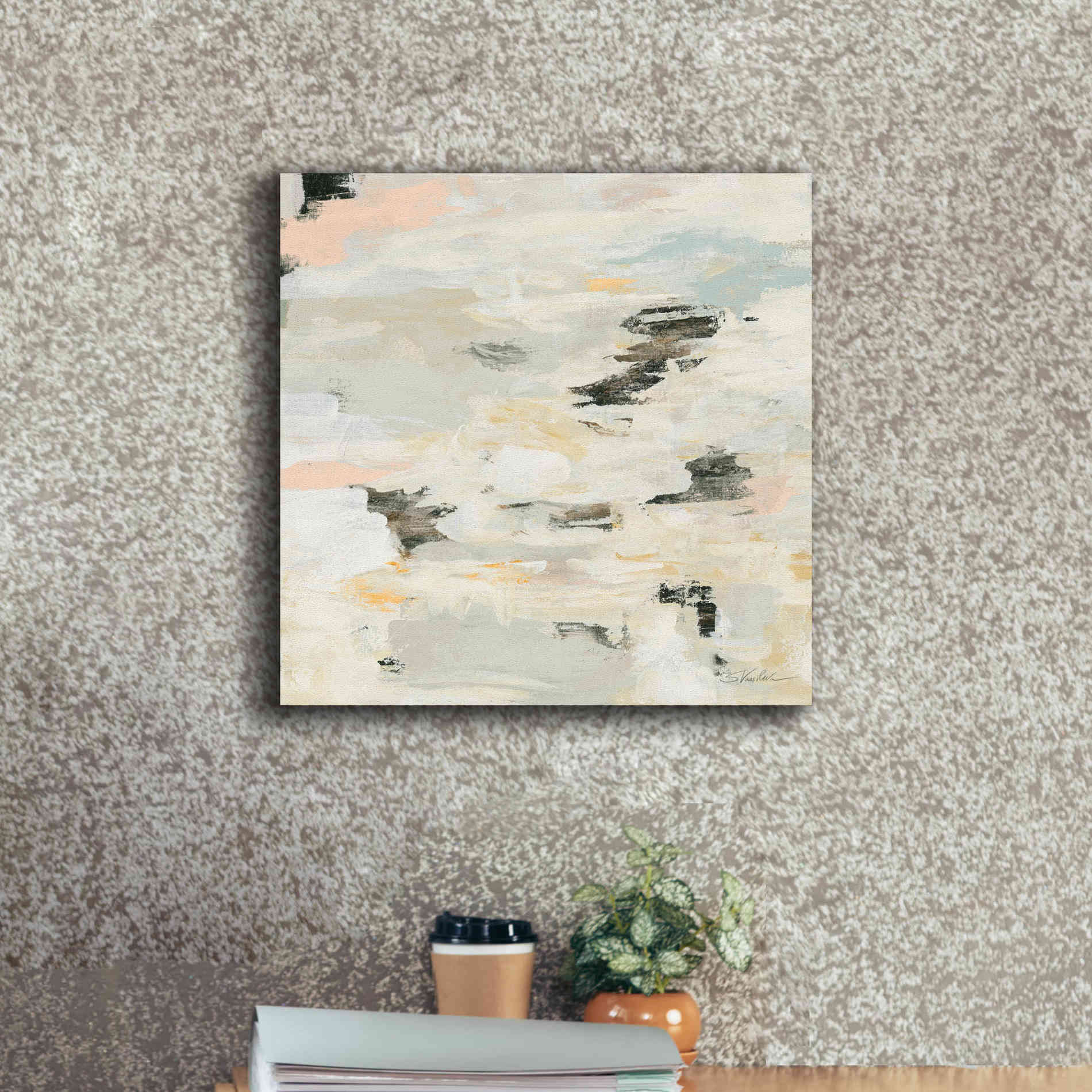 'Steps on Stones I Boho' by Silvia Vassileva, Canvas Wall Art,18 x 18