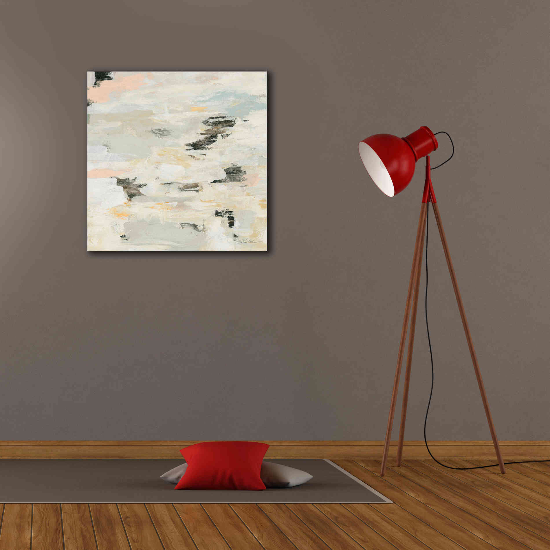 'Steps on Stones I Boho' by Silvia Vassileva, Canvas Wall Art,26 x 26