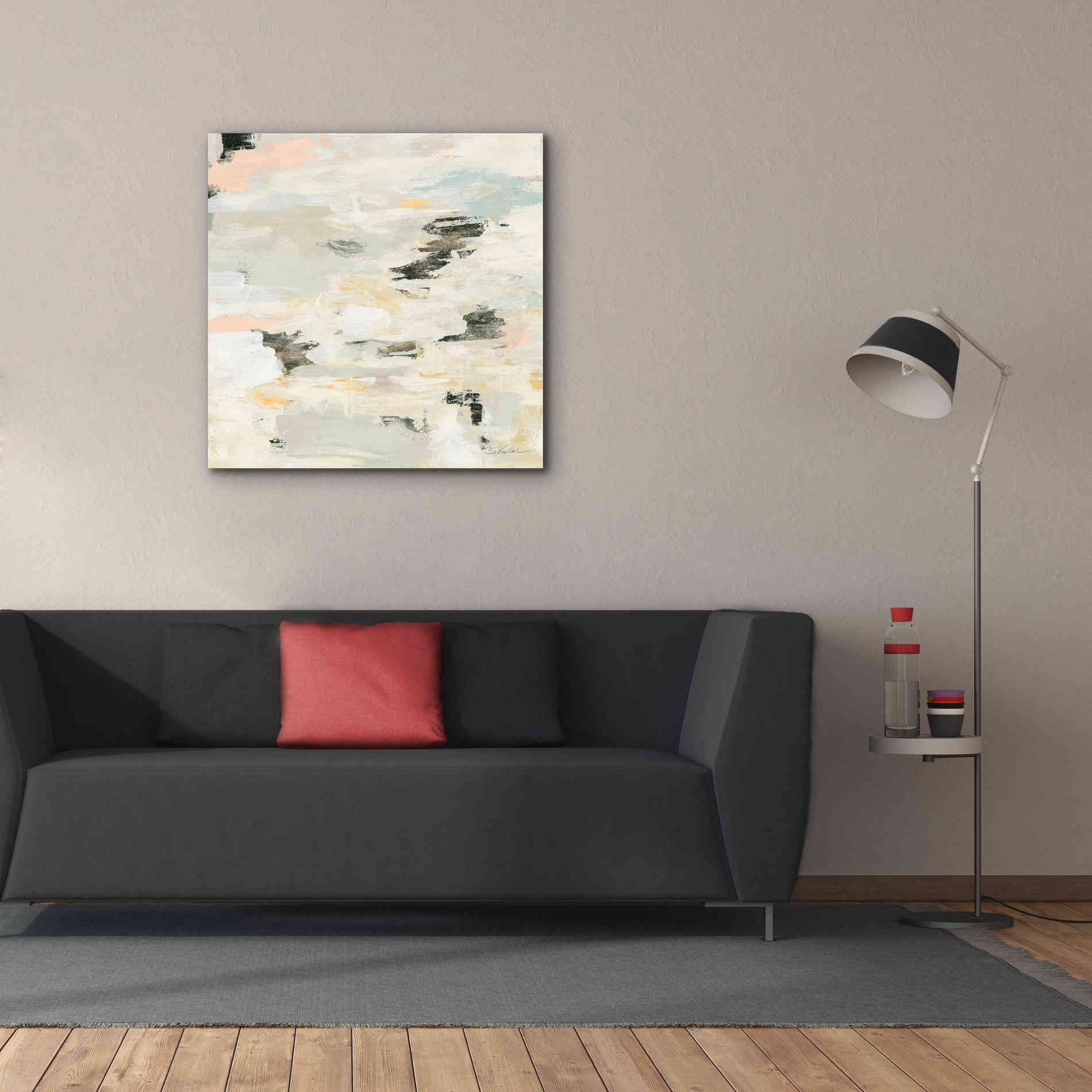 'Steps on Stones I Boho' by Silvia Vassileva, Canvas Wall Art,37 x 37
