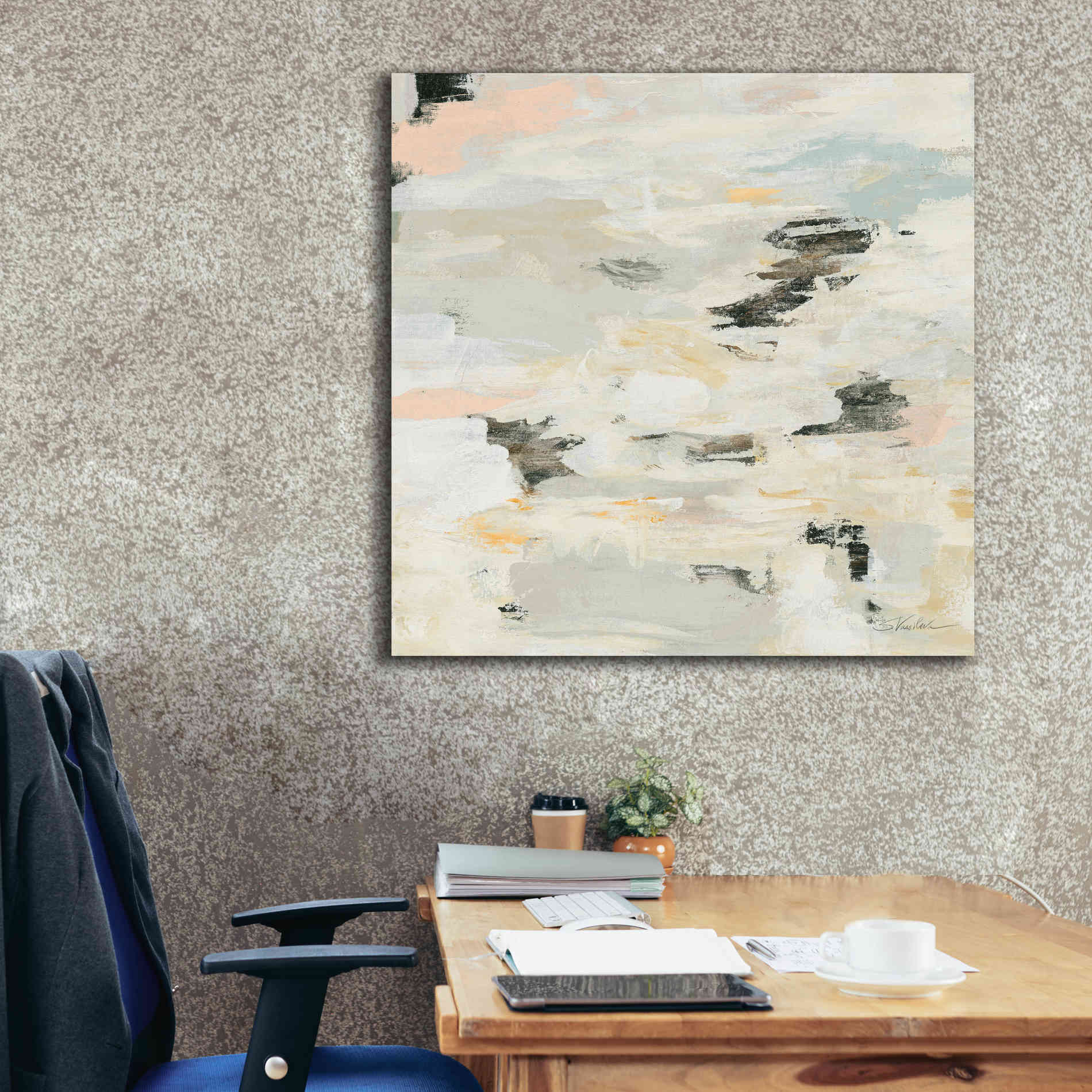 'Steps on Stones I Boho' by Silvia Vassileva, Canvas Wall Art,37 x 37