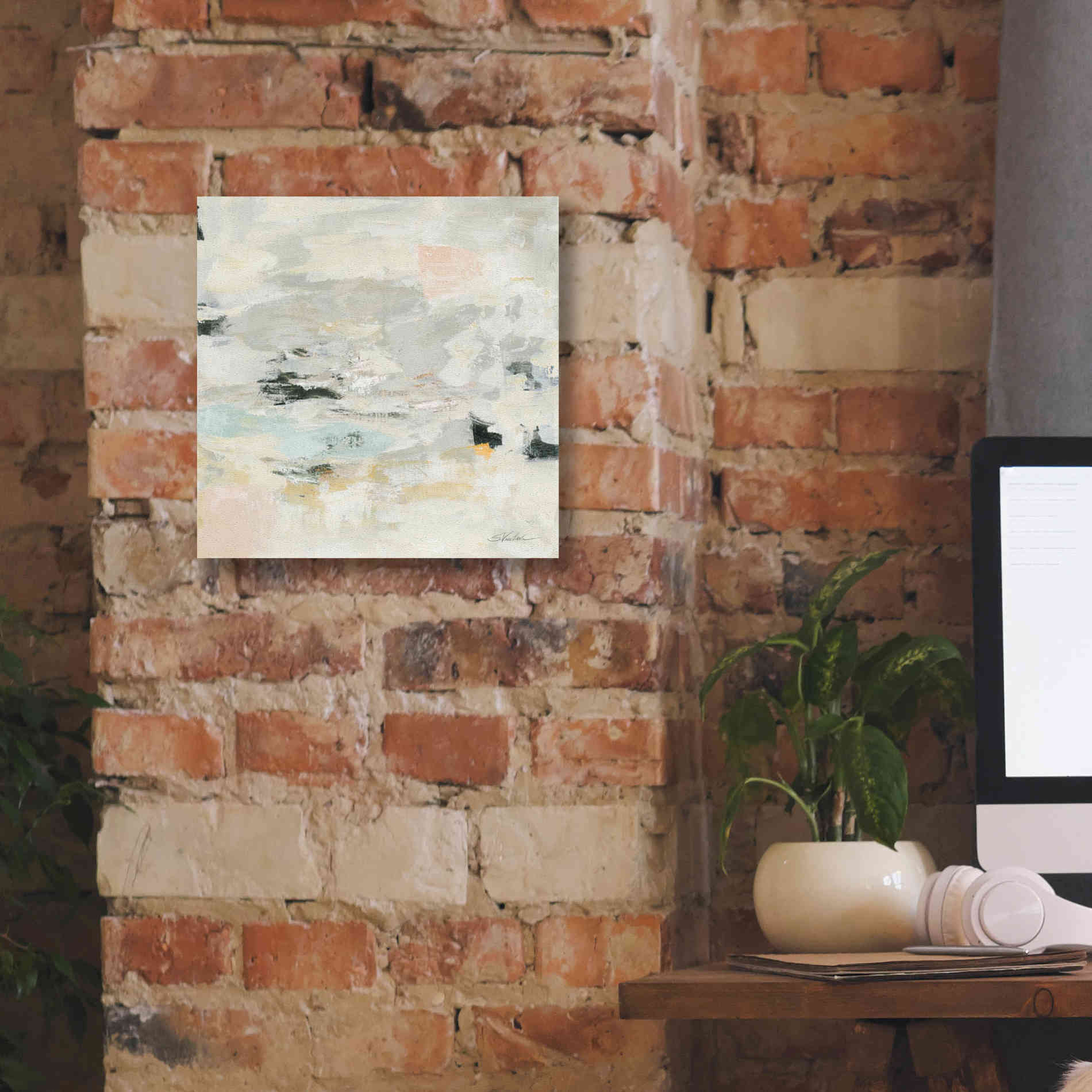 'Steps on Stones II Boho' by Silvia Vassileva, Canvas Wall Art,12 x 12