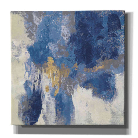 Image of 'Sparkle Abstract II Navy' by Silvia Vassileva, Canvas Wall Art,12x12x1.1x0,18x18x1.1x0,26x26x1.74x0,37x37x1.74x0