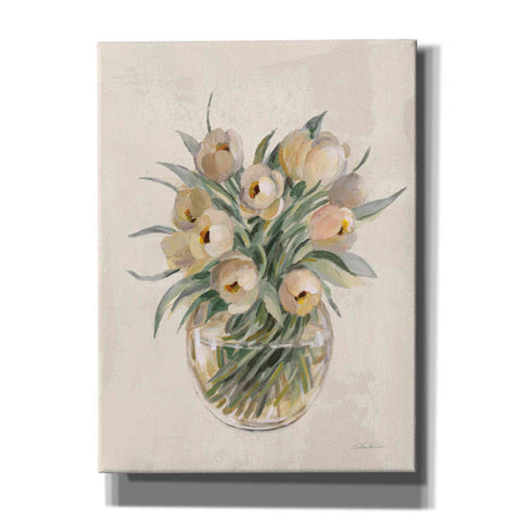 Image of 'Blush Floral Bouquet White' by Silvia Vassileva, Canvas Wall Art,12x16x1.1x0,20x24x1.1x0,26x30x1.74x0,40x54x1.74x0