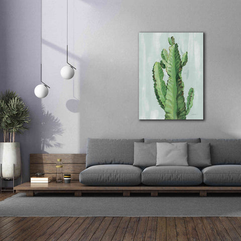 Image of 'Front Yard Cactus II Slate' by Silvia Vassileva, Canvas Wall Art,40 x 54