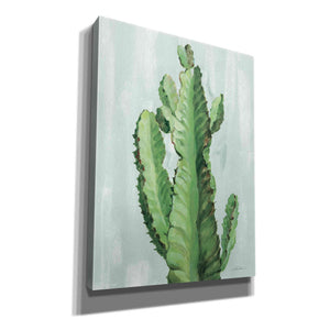 'Front Yard Cactus II Slate' by Silvia Vassileva, Canvas Wall Art,12x16x1.1x0,20x24x1.1x0,26x30x1.74x0,40x54x1.74x0