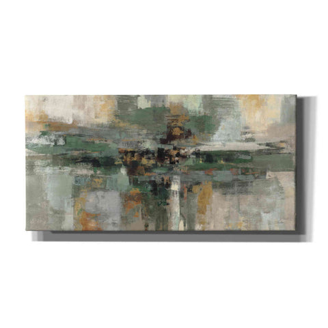 Image of 'Morning Fjord Rifle Green' by Silvia Vassileva, Canvas Wall Art,24x12x1.1x0,40x20x1.74x0,60x30x1.74x0