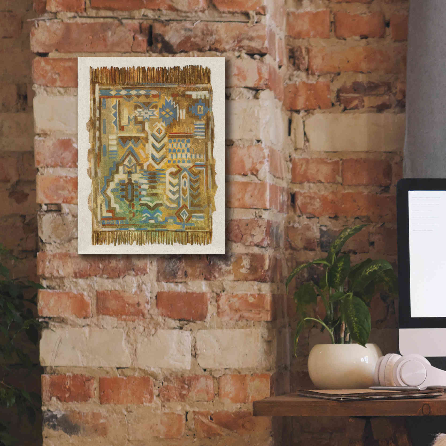 'Global Fragments I' by Silvia Vassileva, Canvas Wall Art,12 x 16