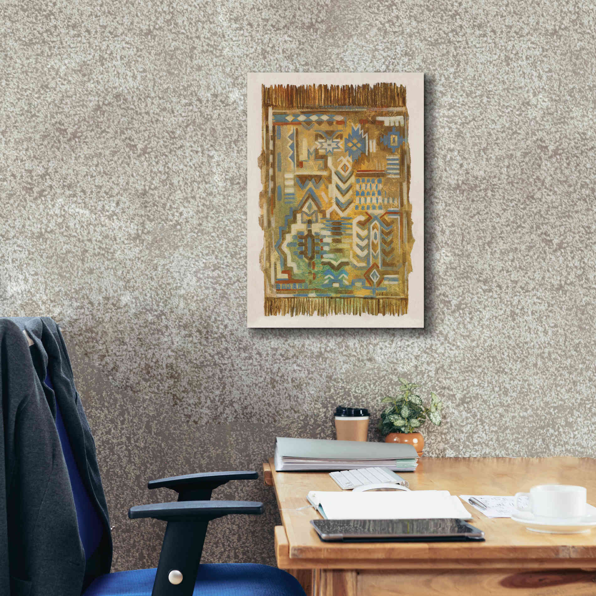 'Global Fragments I' by Silvia Vassileva, Canvas Wall Art,18 x 26