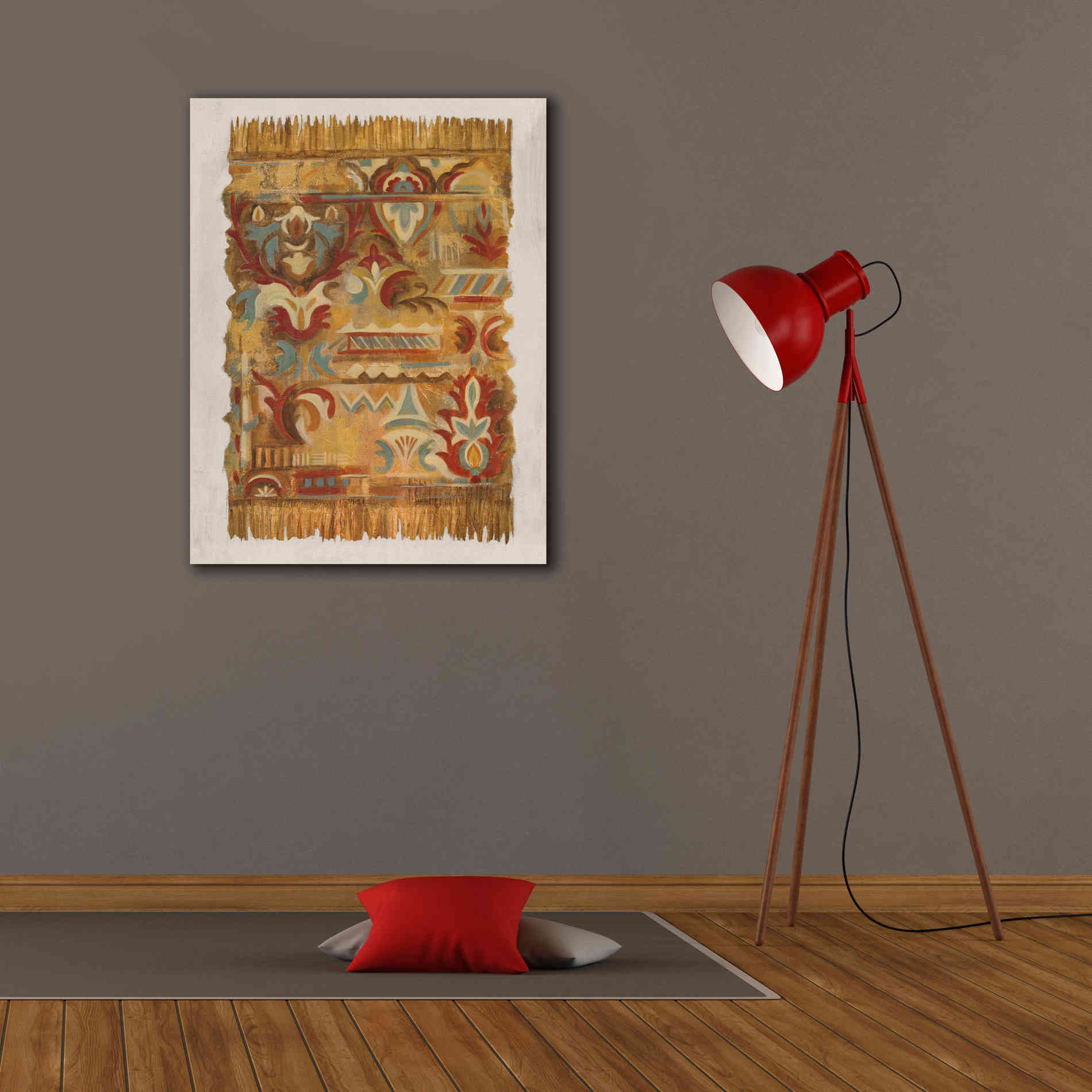 'Global Fragments II' by Silvia Vassileva, Canvas Wall Art,26 x 34