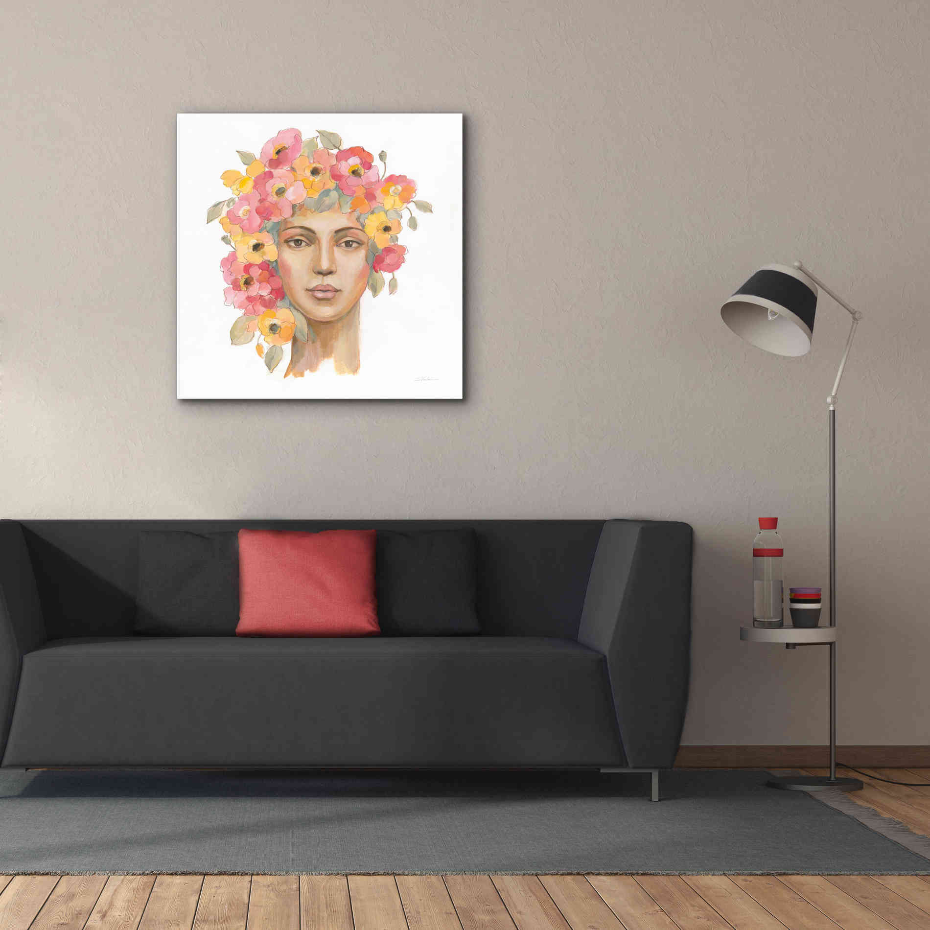 'International Woman I' by Silvia Vassileva, Canvas Wall Art,37 x 37