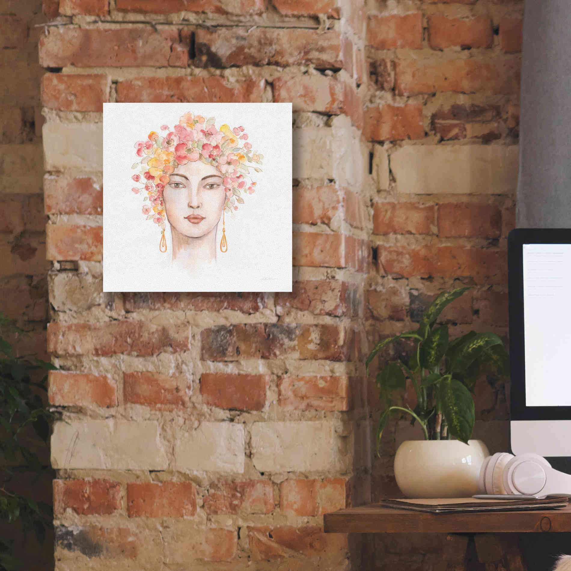 'International Woman III' by Silvia Vassileva, Canvas Wall Art,12 x 12