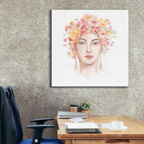 Image of 'International Woman III' by Silvia Vassileva, Canvas Wall Art,37 x 37