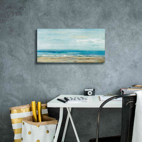 Image of 'Sea Coast' by Silvia Vassileva, Canvas Wall Art,24 x 12