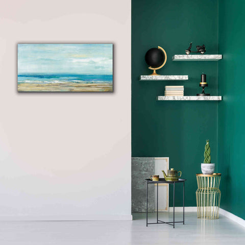 Image of 'Sea Coast' by Silvia Vassileva, Canvas Wall Art,40 x 20