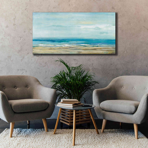 Image of 'Sea Coast' by Silvia Vassileva, Canvas Wall Art,60 x 30