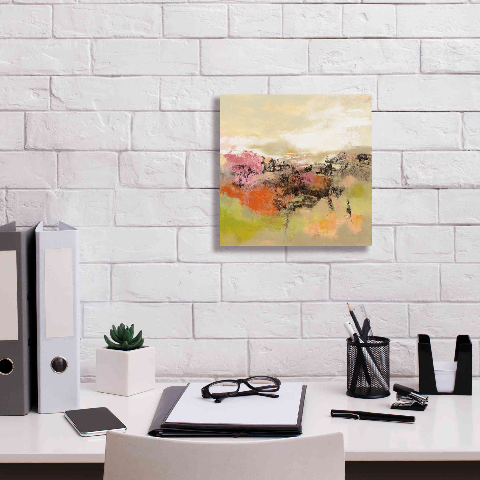 'Midsummer Meadow Path' by Silvia Vassileva, Canvas Wall Art,12 x 12