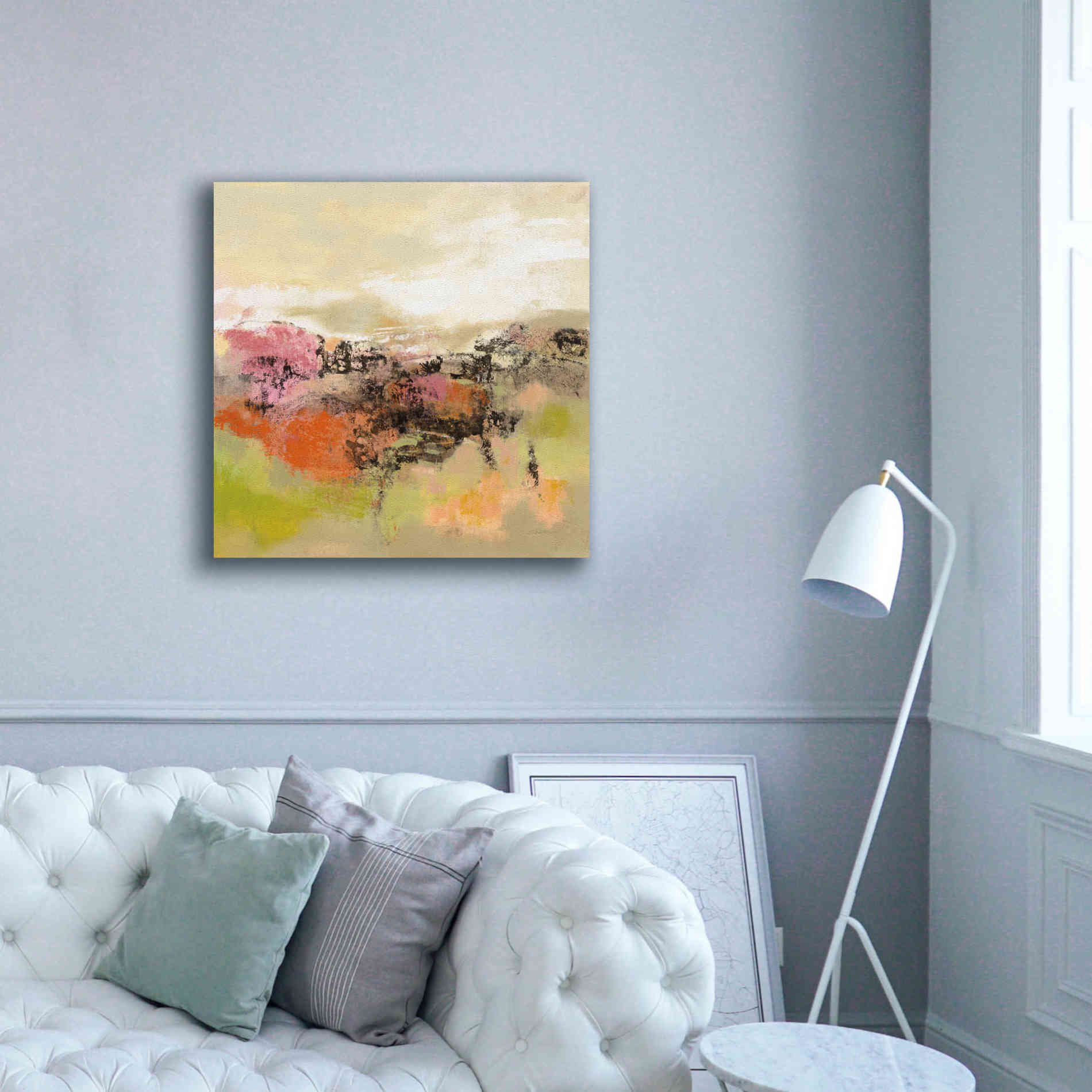 'Midsummer Meadow Path' by Silvia Vassileva, Canvas Wall Art,37 x 37