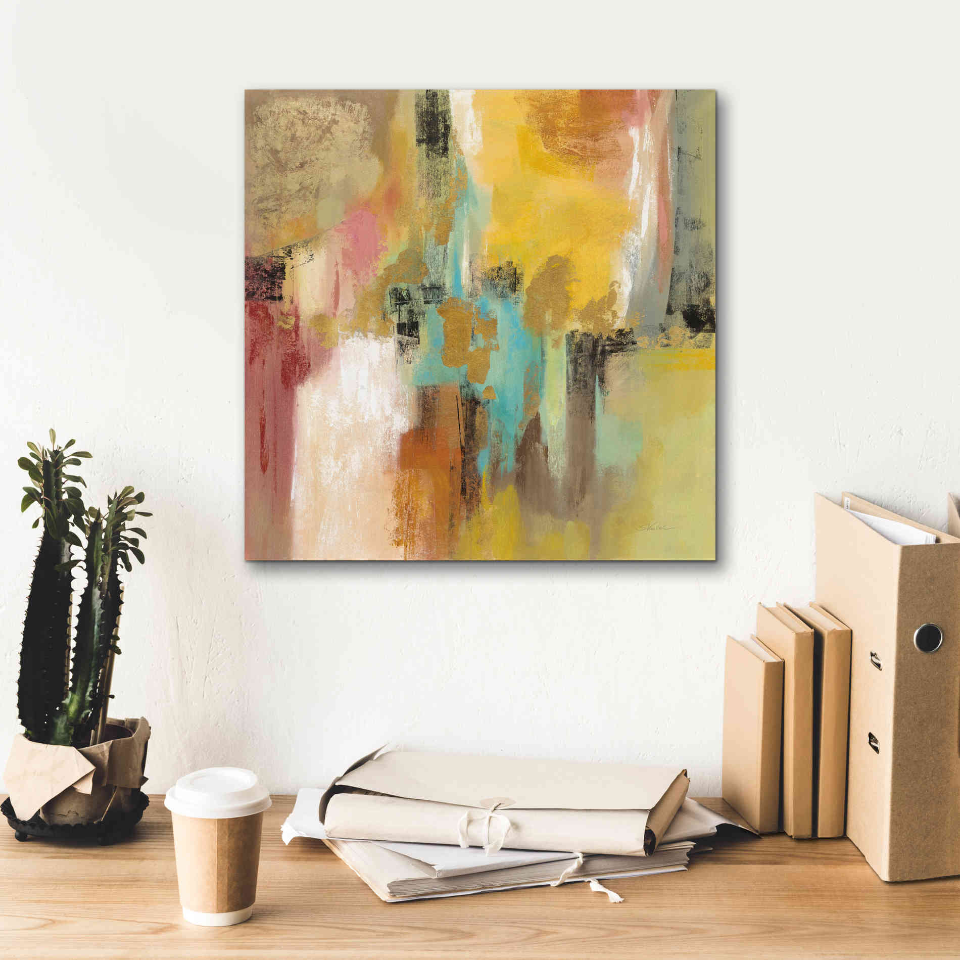 'Retro Moment' by Silvia Vassileva, Canvas Wall Art,18 x 18