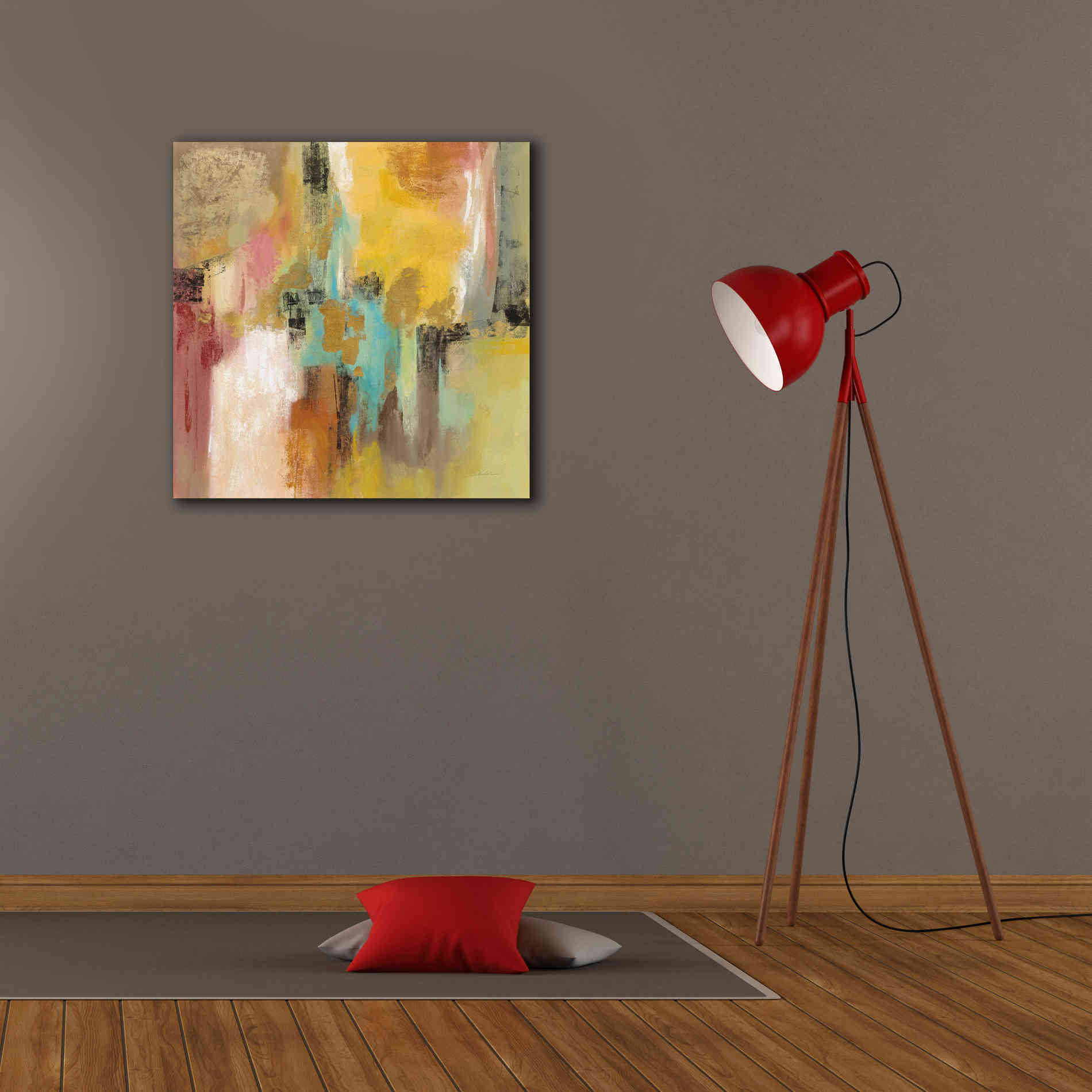 'Retro Moment' by Silvia Vassileva, Canvas Wall Art,26 x 26