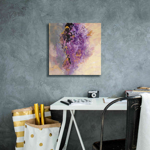 'Amethyst' by Silvia Vassileva, Canvas Wall Art,18 x 18