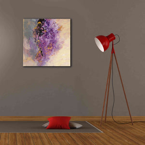 'Amethyst' by Silvia Vassileva, Canvas Wall Art,26 x 26