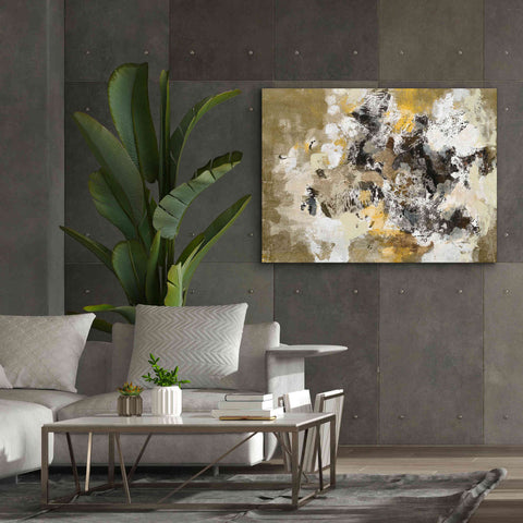 Image of 'Leaves on the Asphalt' by Silvia Vassileva, Canvas Wall Art,54 x 40