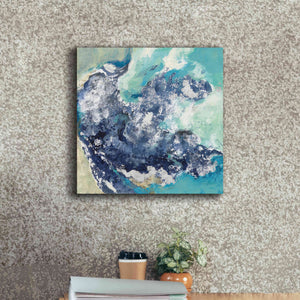 'Turquoise' by Silvia Vassileva, Canvas Wall Art,18 x 18
