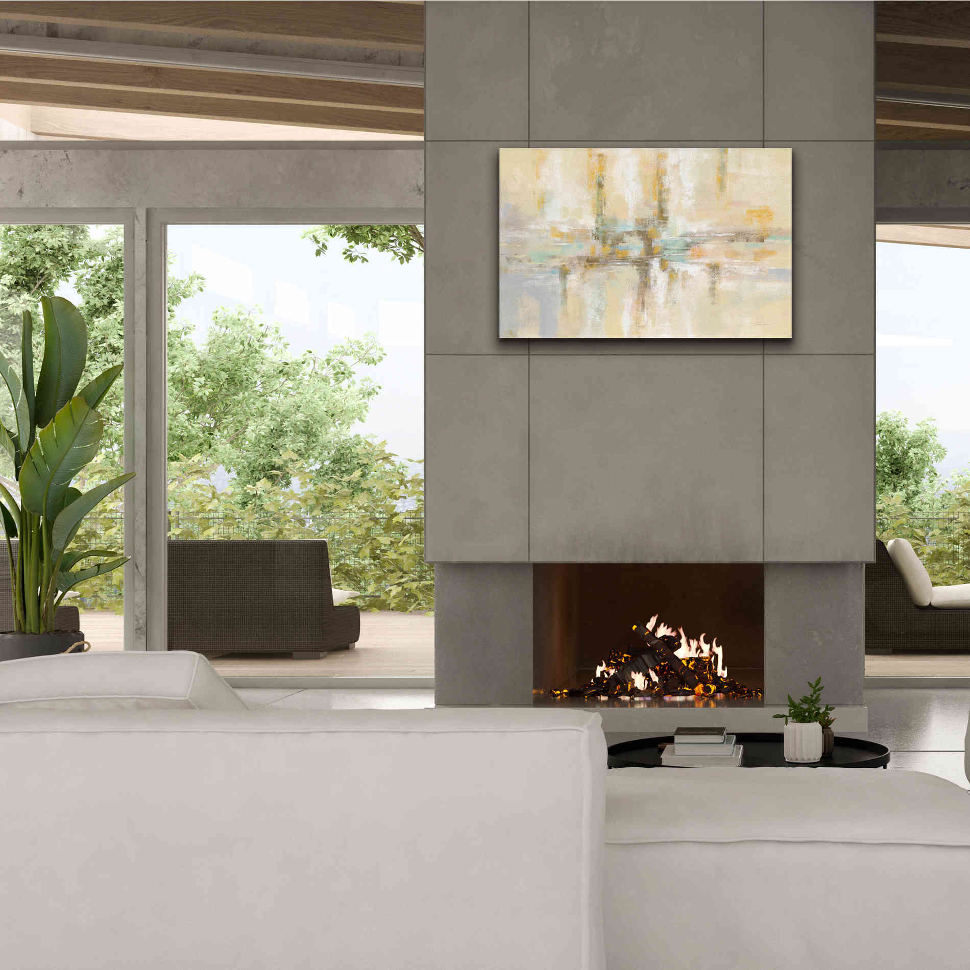 'Winter Fjord' by Silvia Vassileva, Canvas Wall Art,40 x 26