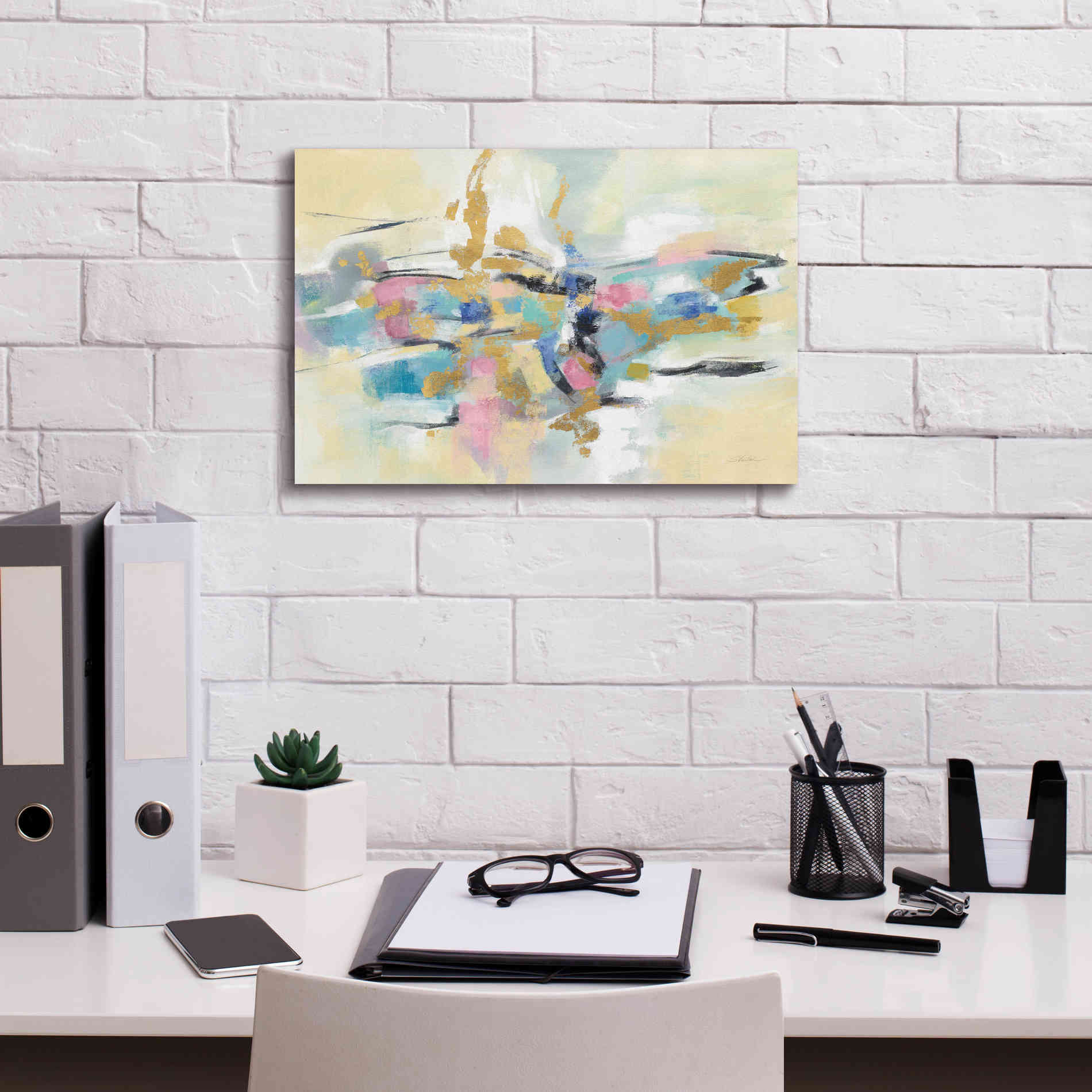 'Kimono Fragment' by Silvia Vassileva, Canvas Wall Art,18 x 12