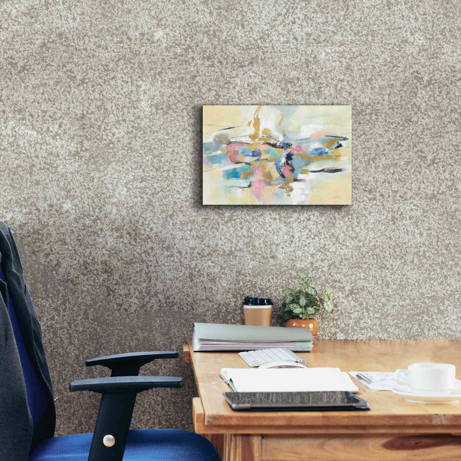 'Kimono Fragment' by Silvia Vassileva, Canvas Wall Art,18 x 12