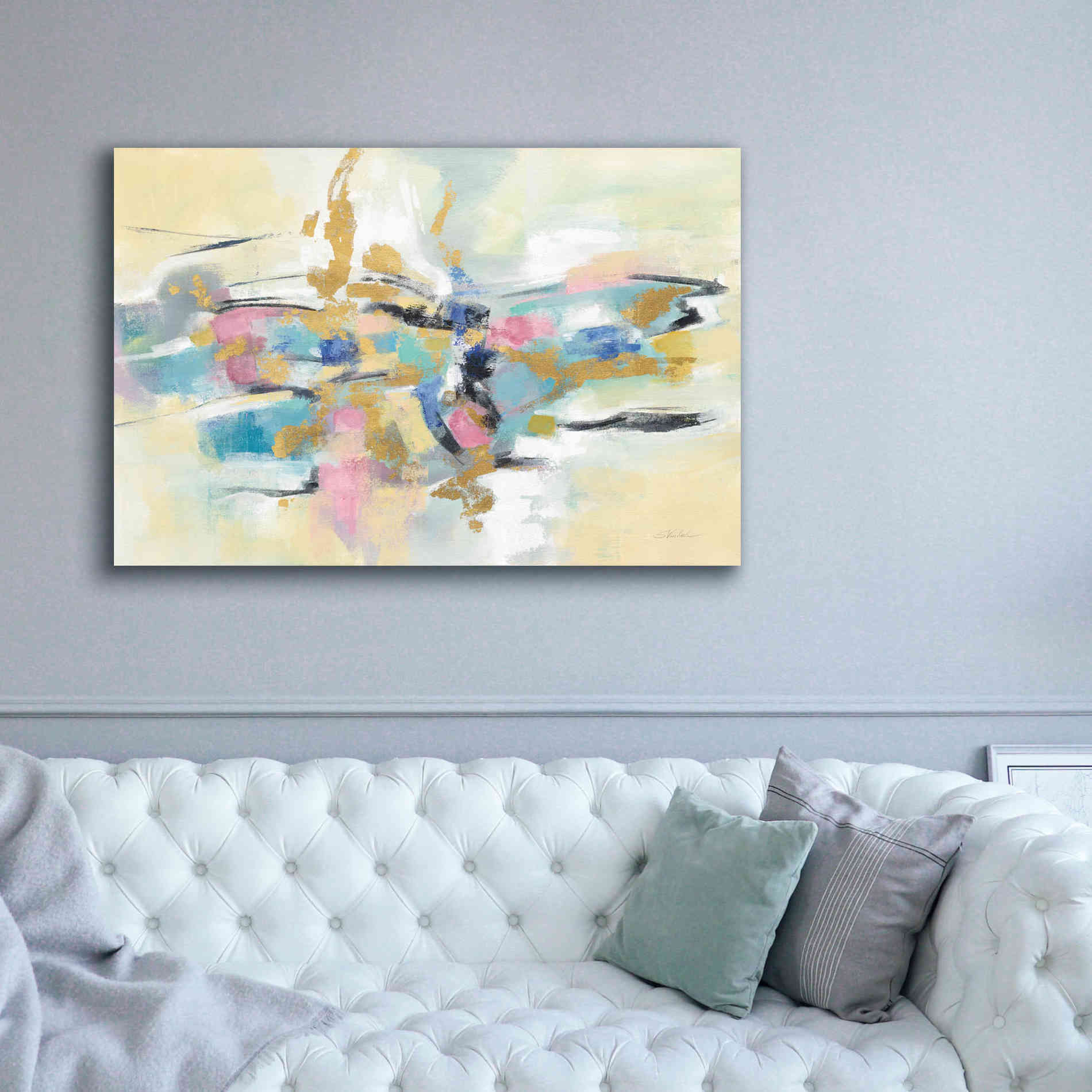 'Kimono Fragment' by Silvia Vassileva, Canvas Wall Art,60 x 40