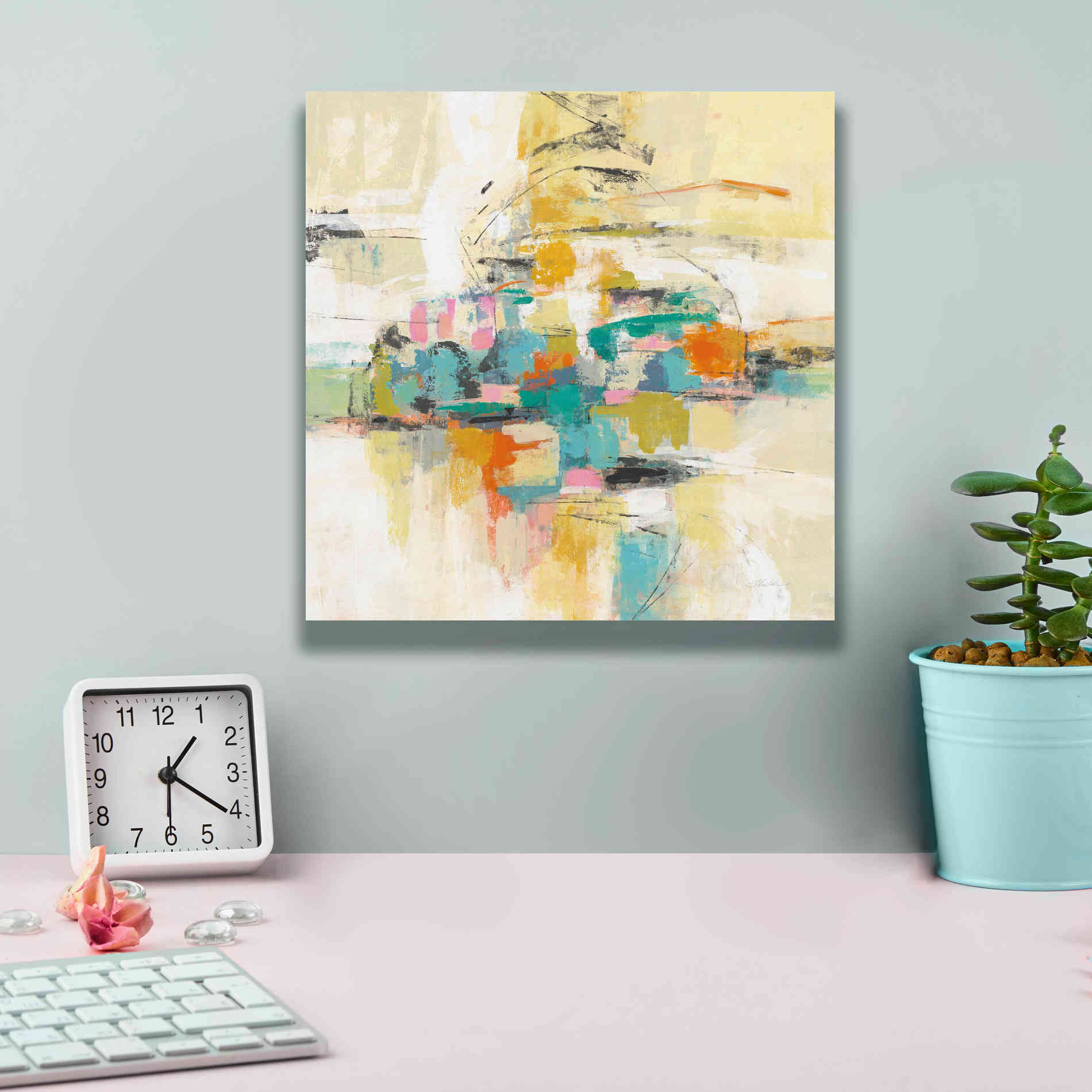 'Silk Road Journey' by Silvia Vassileva, Canvas Wall Art,12 x 12