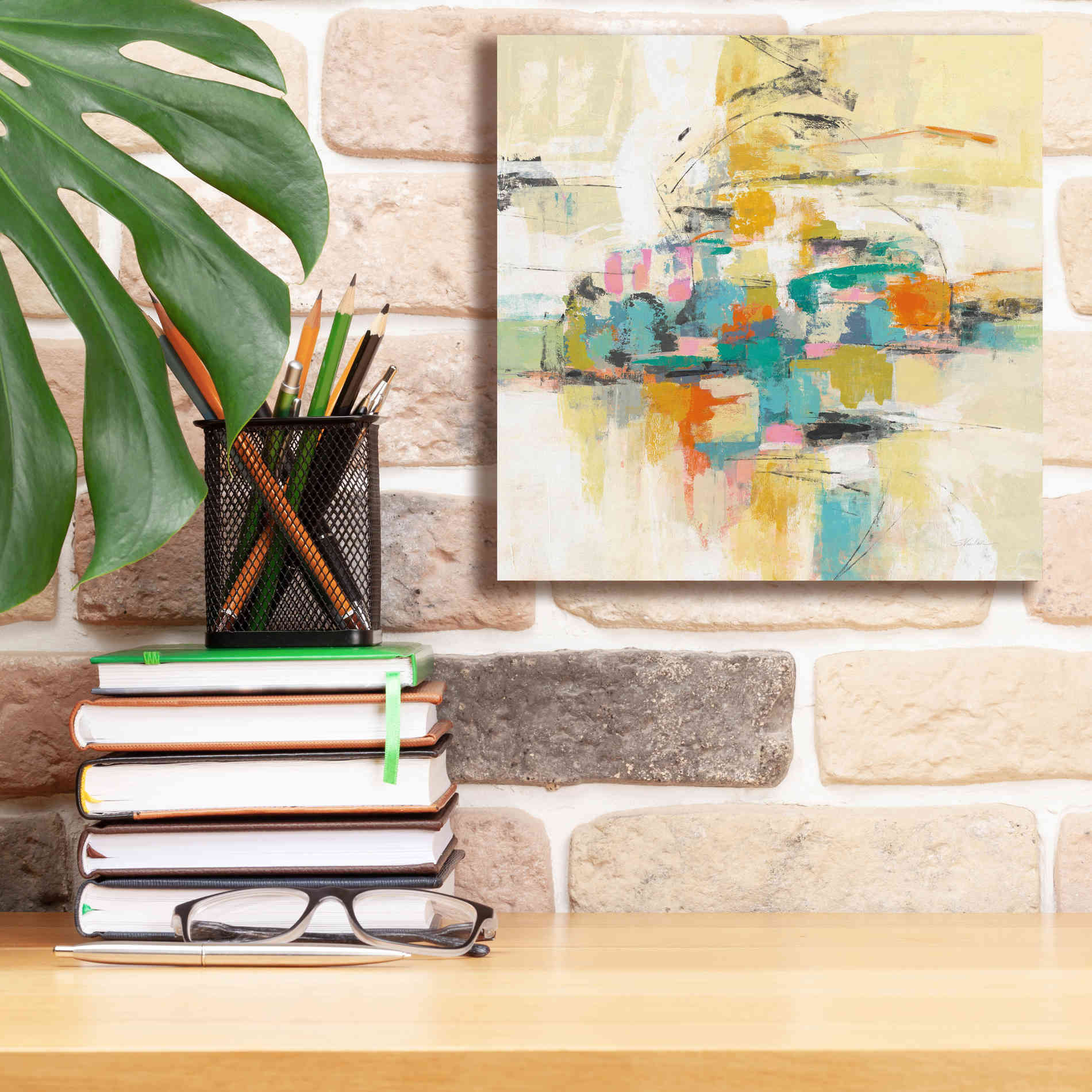 'Silk Road Journey' by Silvia Vassileva, Canvas Wall Art,12 x 12