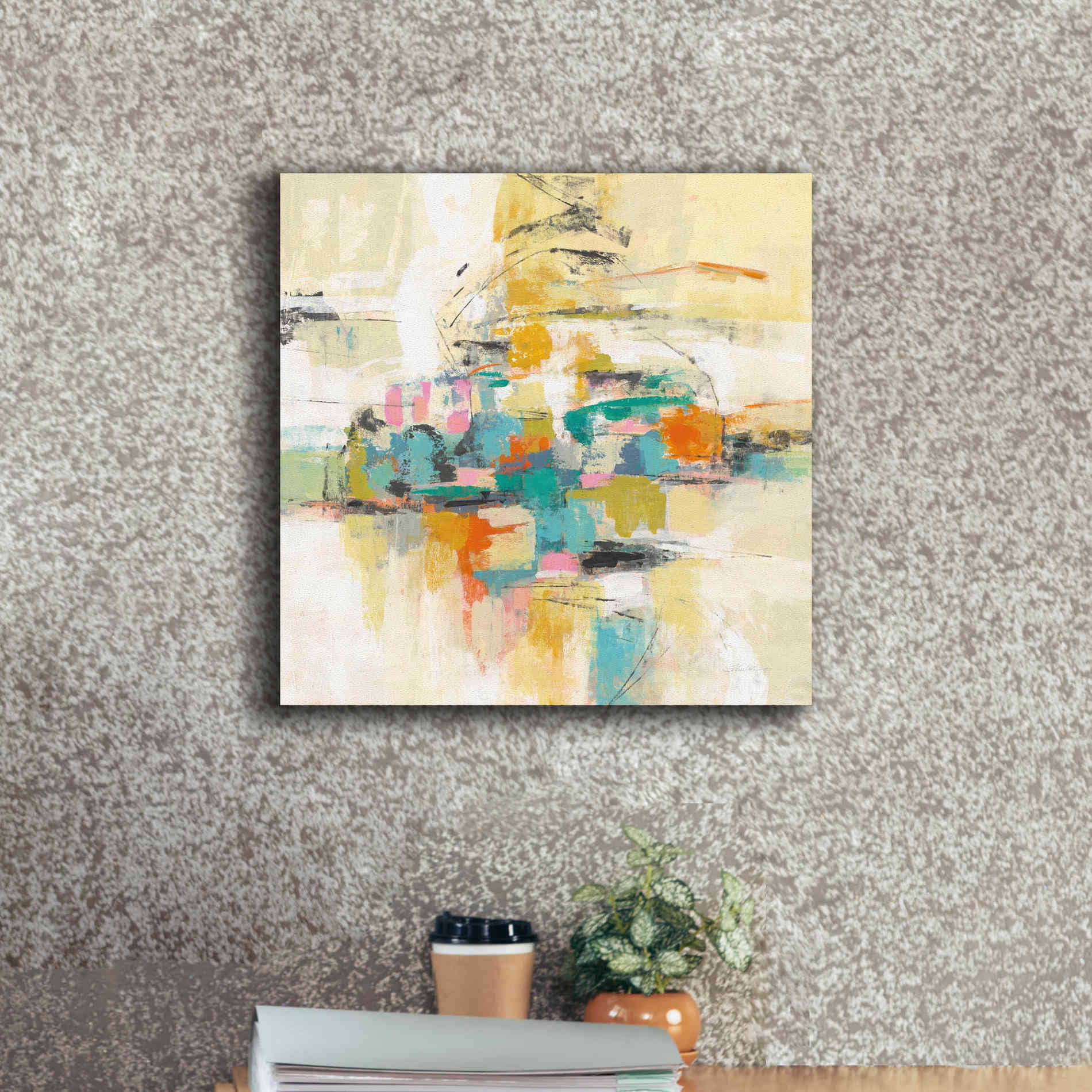 'Silk Road Journey' by Silvia Vassileva, Canvas Wall Art,18 x 18