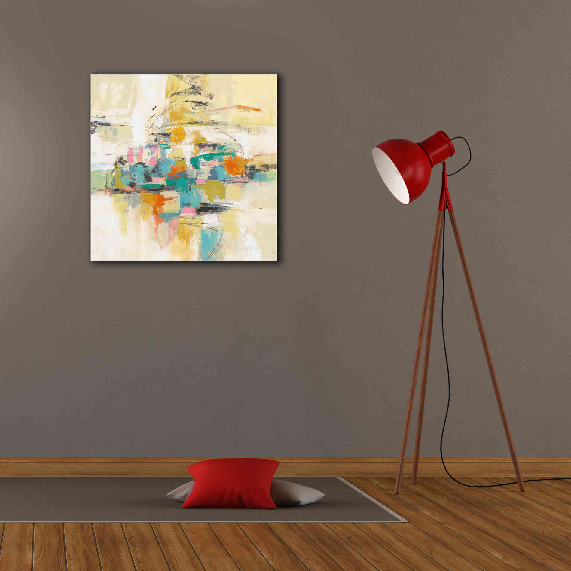 'Silk Road Journey' by Silvia Vassileva, Canvas Wall Art,26 x 26