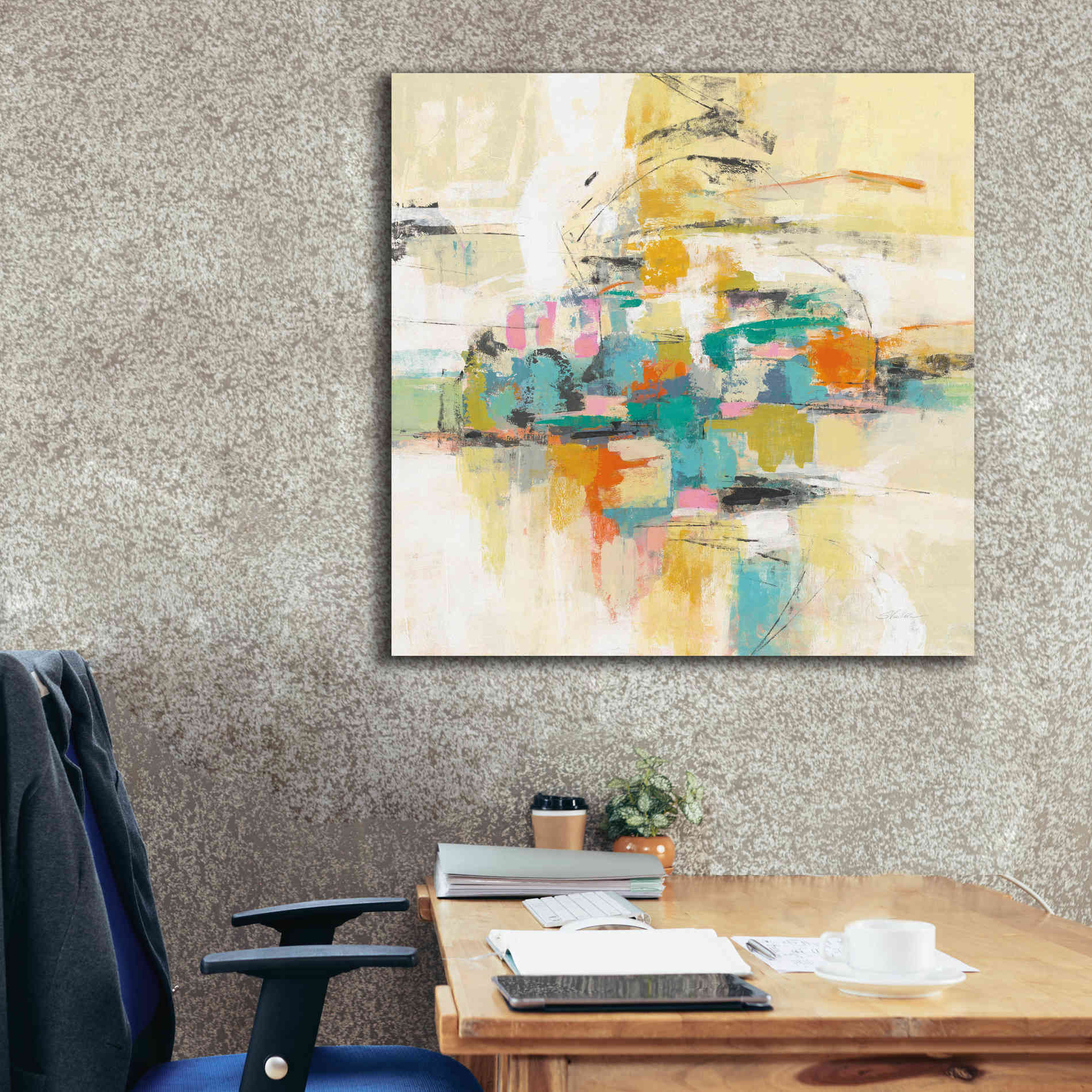 'Silk Road Journey' by Silvia Vassileva, Canvas Wall Art,37 x 37