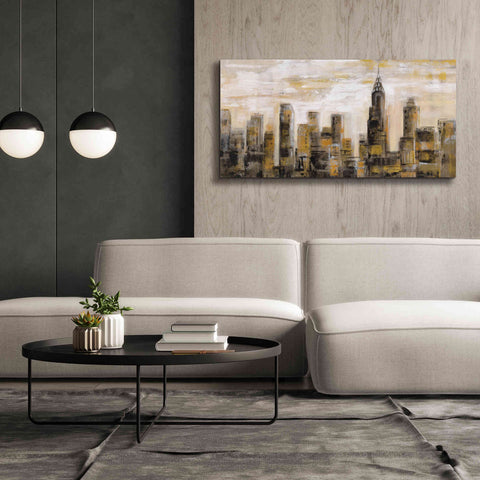 Image of 'Manhattan Skyline' by Silvia Vassileva, Canvas Wall Art,60 x 30