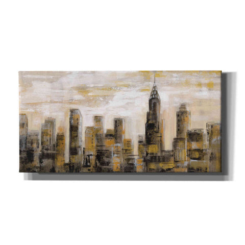 Image of 'Manhattan Skyline' by Silvia Vassileva, Canvas Wall Art,24x12x1.1x0,40x20x1.74x0,60x30x1.74x0