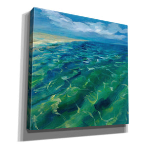 'Sunny Sea Reflections' by Silvia Vassileva, Canvas Wall Art,12x12x1.1x0,18x18x1.1x0,26x26x1.74x0,37x37x1.74x0