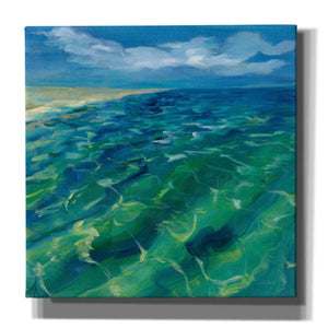 'Sunny Sea Reflections' by Silvia Vassileva, Canvas Wall Art,12x12x1.1x0,18x18x1.1x0,26x26x1.74x0,37x37x1.74x0