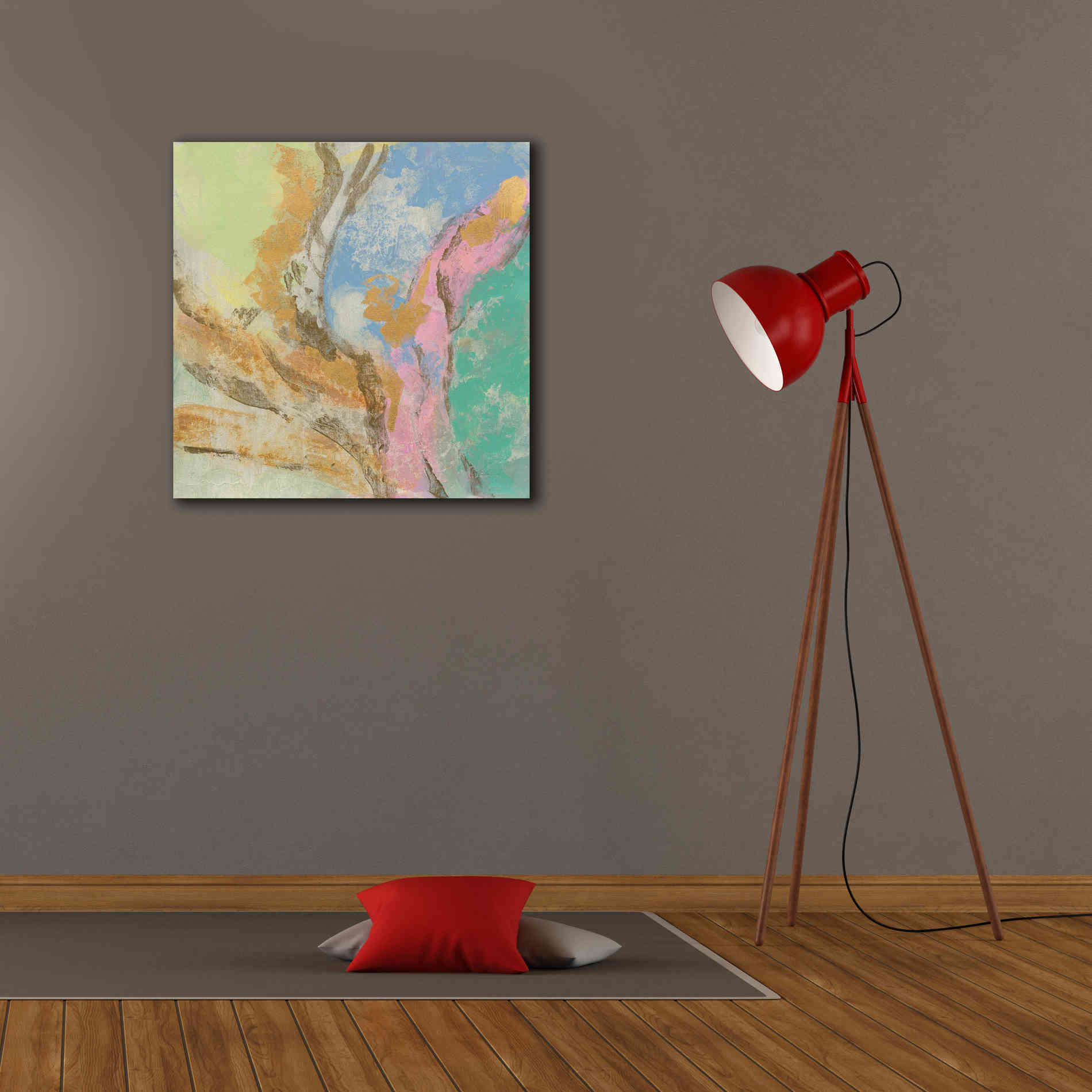 'Retro Jewel Tones I' by Silvia Vassileva, Canvas Wall Art,26 x 26