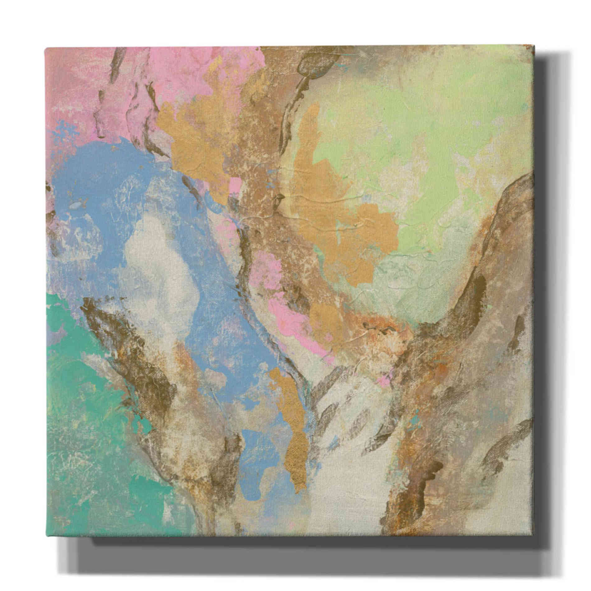 'Retro Jewel Tones II' by Silvia Vassileva, Canvas Wall Art,12x12x1.1x0,18x18x1.1x0,26x26x1.74x0,37x37x1.74x0