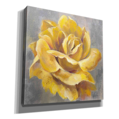 Image of 'Yellow Roses I' by Silvia Vassileva, Canvas Wall Art,12x12x1.1x0,18x18x1.1x0,26x26x1.74x0,37x37x1.74x0